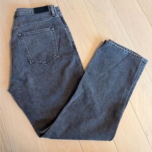 Goldsign "The Benefit" Washed Black Jeans